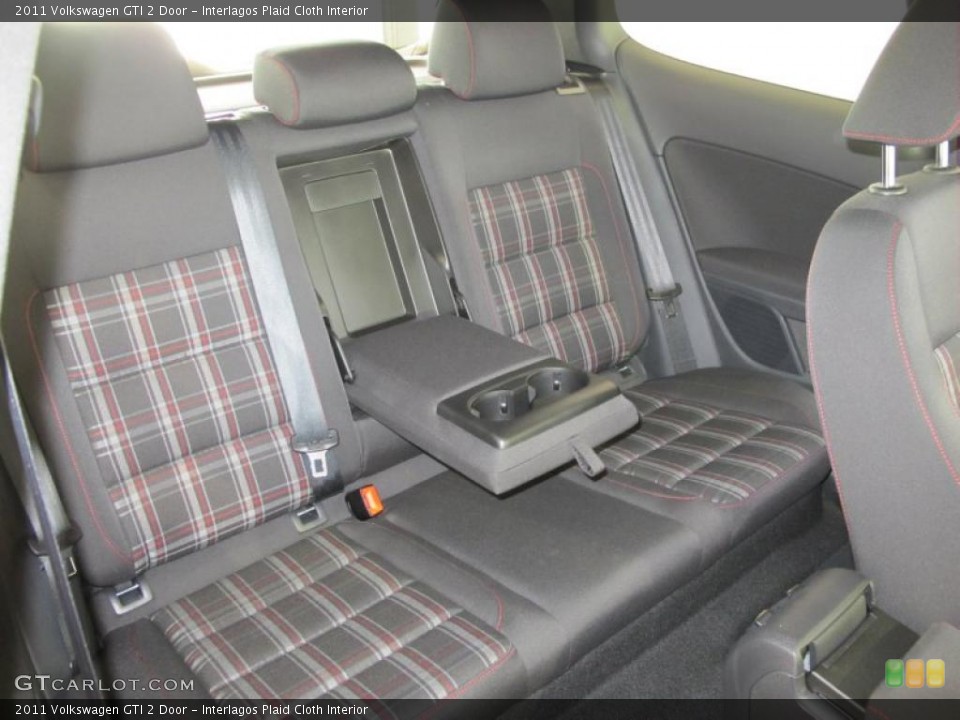 Interlagos Plaid Cloth Interior Photo for the 2011 Volkswagen GTI 2 Door #47712588
