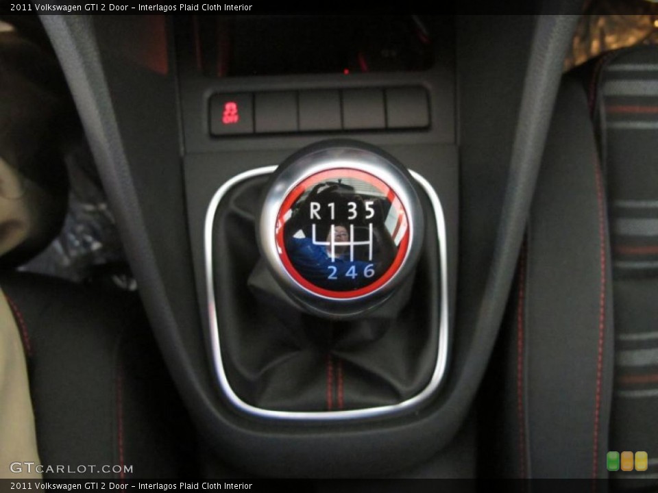 Interlagos Plaid Cloth Interior Transmission for the 2011 Volkswagen GTI 2 Door #47712684
