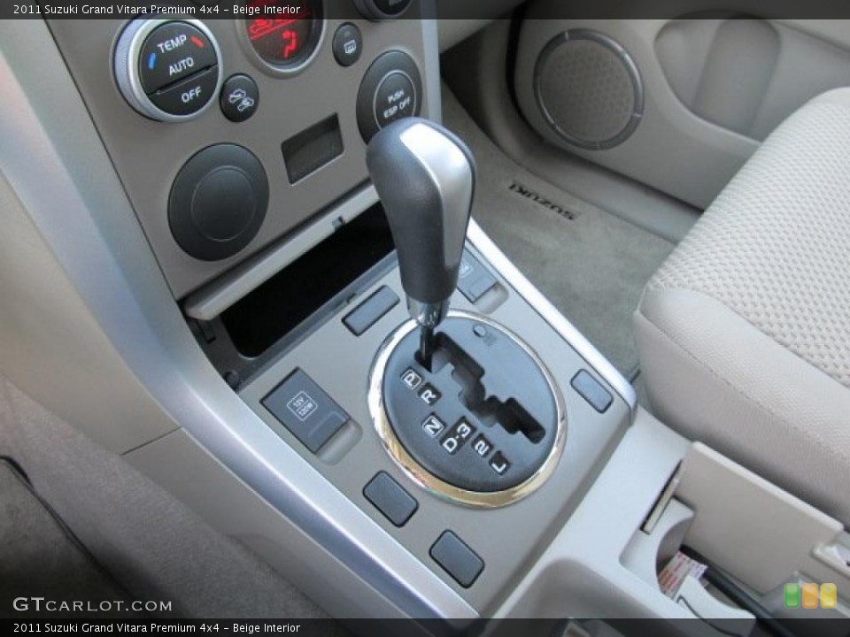 Beige Interior Transmission for the 2011 Suzuki Grand Vitara Premium 4x4 #47713008