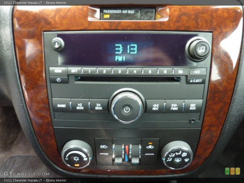 Ebony Interior Controls for the 2011 Chevrolet Impala LT #47714028
