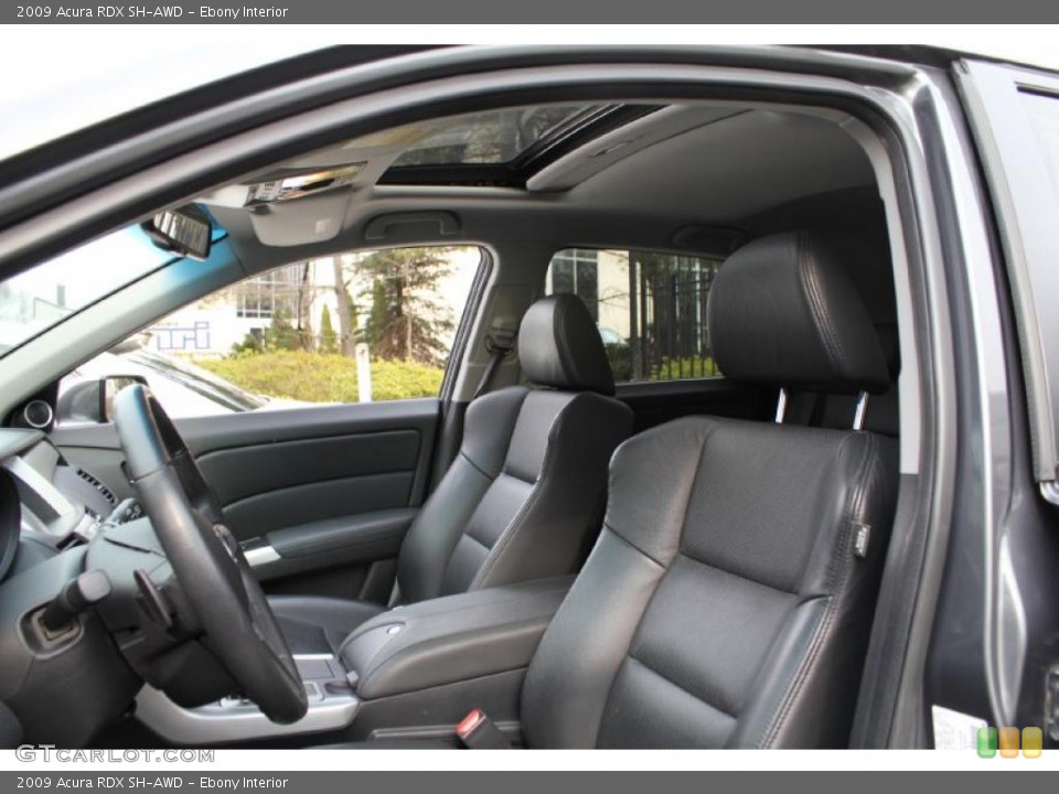 Ebony Interior Photo for the 2009 Acura RDX SH-AWD #47715369