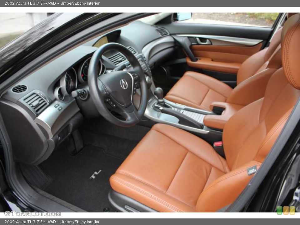 Umber/Ebony Interior Photo for the 2009 Acura TL 3.7 SH-AWD #47716152