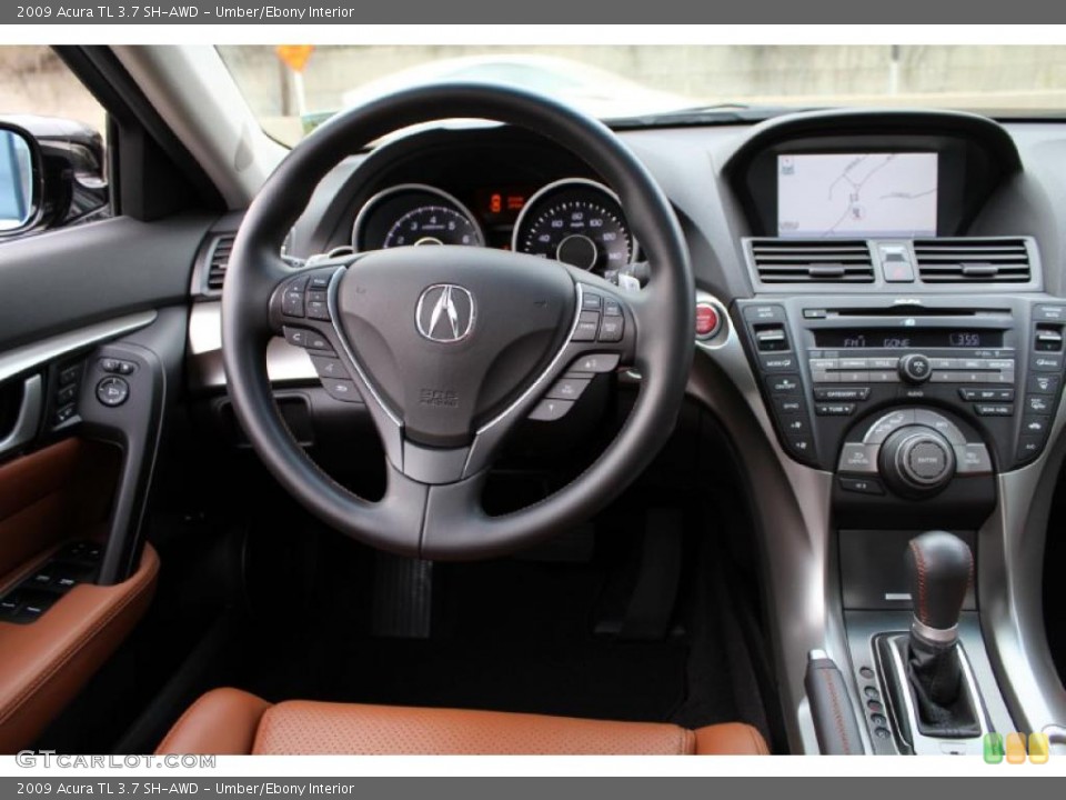 Umber/Ebony Interior Dashboard for the 2009 Acura TL 3.7 SH-AWD #47716167