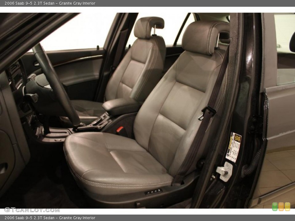 Granite Gray Interior Photo for the 2006 Saab 9-5 2.3T Sedan #47716176