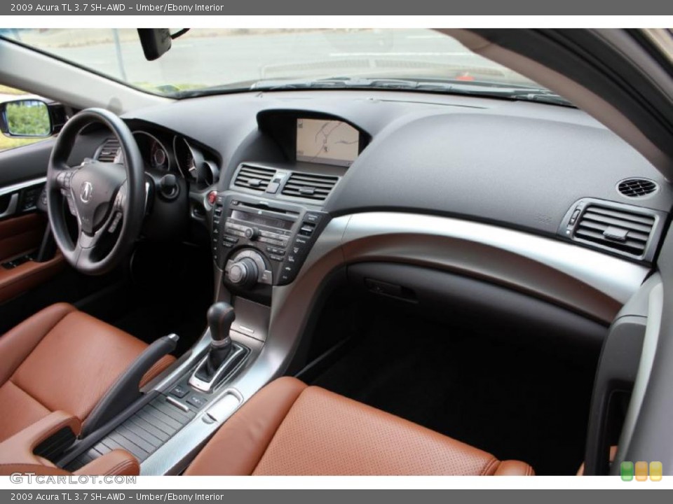 Umber/Ebony Interior Dashboard for the 2009 Acura TL 3.7 SH-AWD #47716179