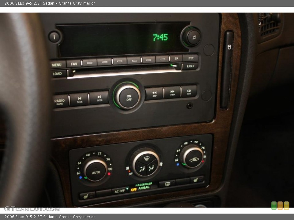 Granite Gray Interior Controls for the 2006 Saab 9-5 2.3T Sedan #47716242