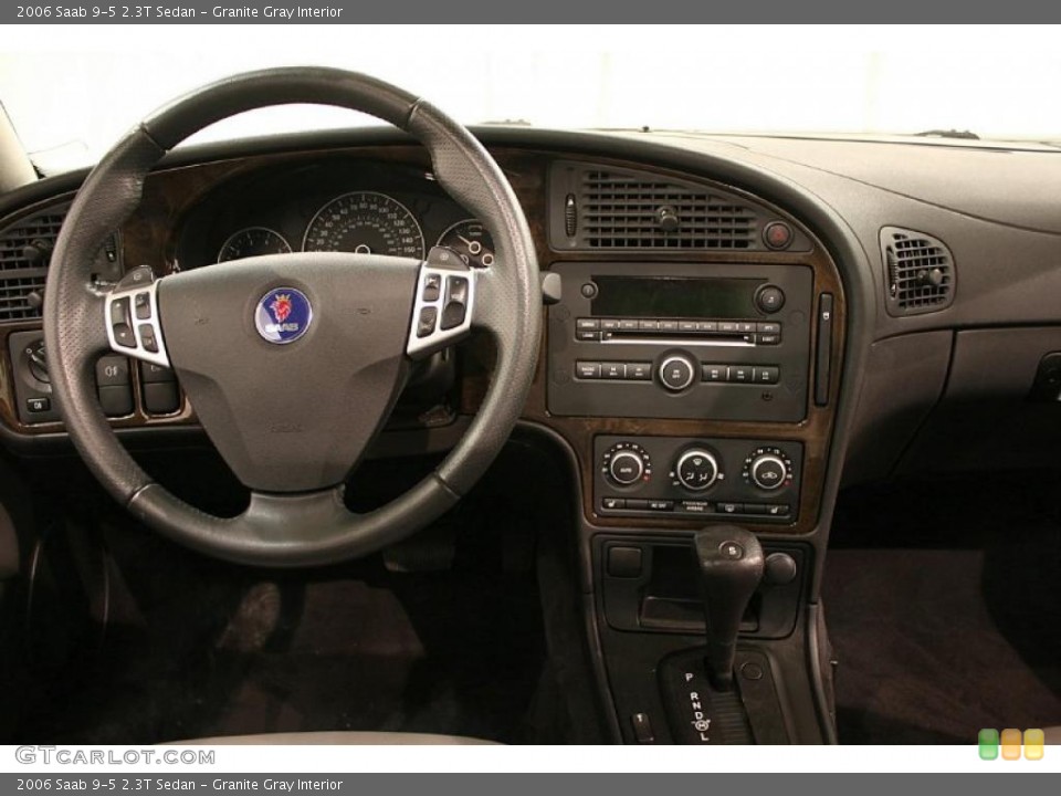 Granite Gray Interior Dashboard for the 2006 Saab 9-5 2.3T Sedan #47716314