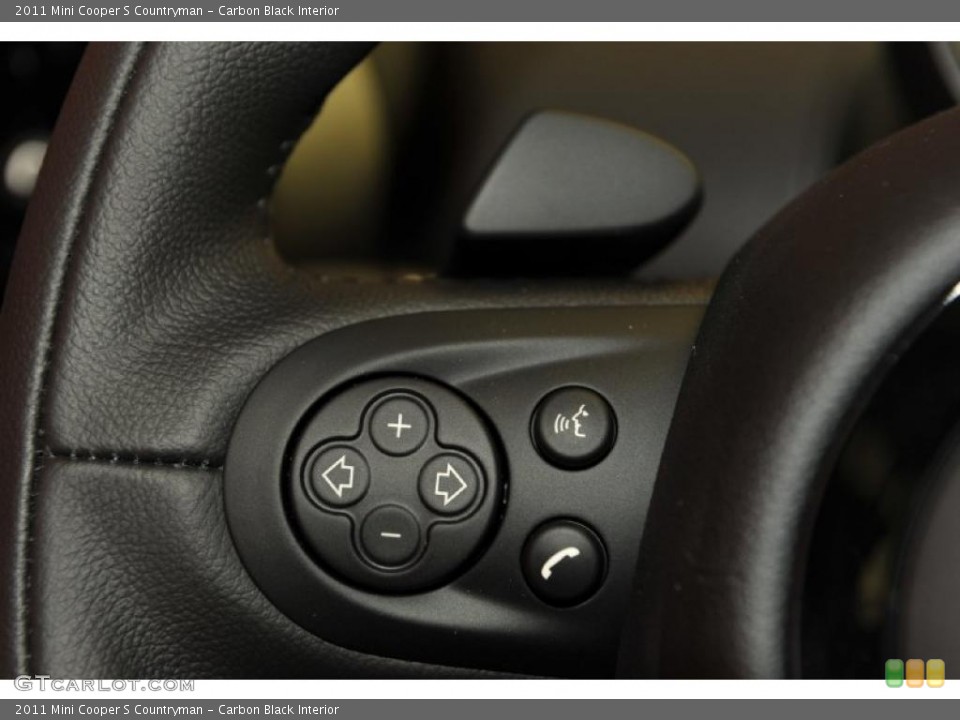 Carbon Black Interior Controls for the 2011 Mini Cooper S Countryman #47717614