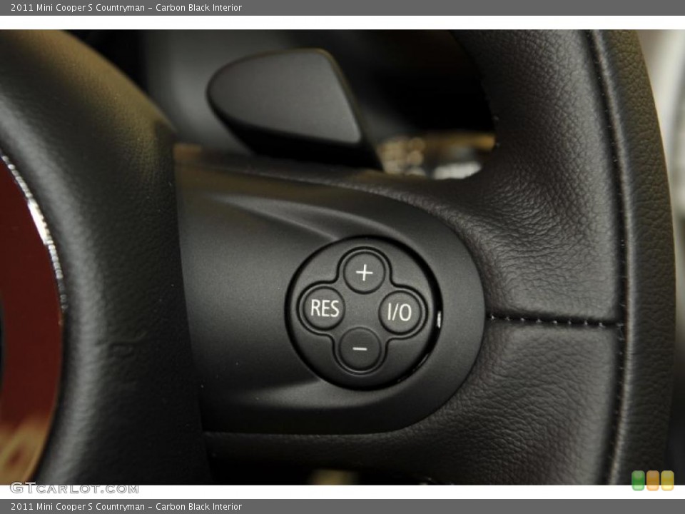 Carbon Black Interior Controls for the 2011 Mini Cooper S Countryman #47717638