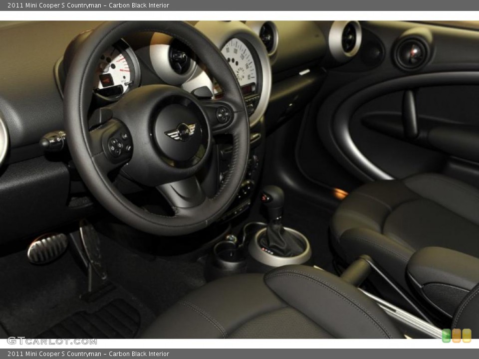 Carbon Black Interior Photo for the 2011 Mini Cooper S Countryman #47717680
