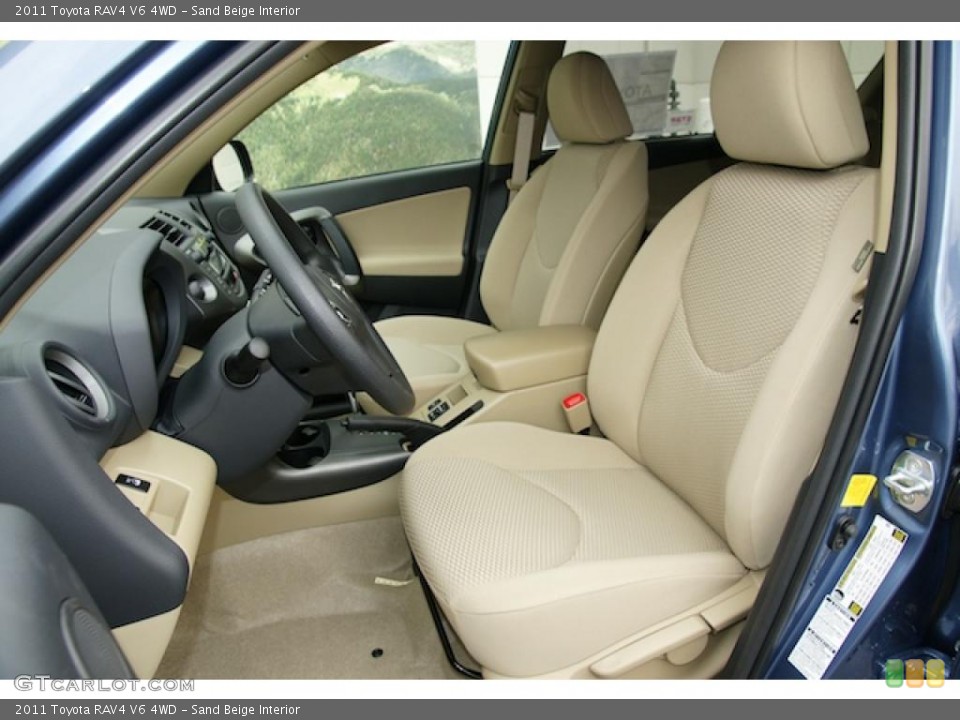 Sand Beige Interior Photo for the 2011 Toyota RAV4 V6 4WD #47718275