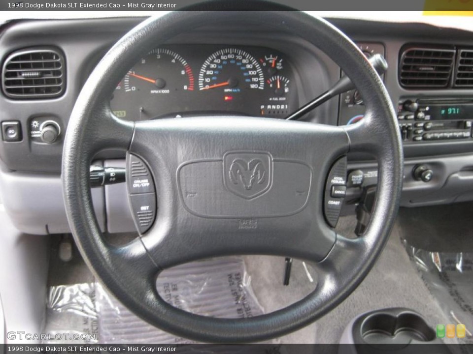 Mist Gray Interior Steering Wheel for the 1998 Dodge Dakota SLT Extended Cab #47719164