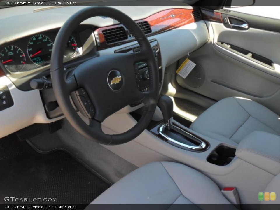 Gray Interior Prime Interior for the 2011 Chevrolet Impala LTZ #47719187