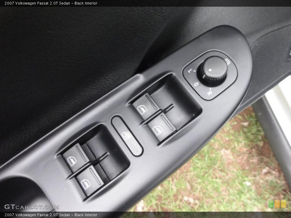 Black Interior Controls for the 2007 Volkswagen Passat 2.0T Sedan #47721653