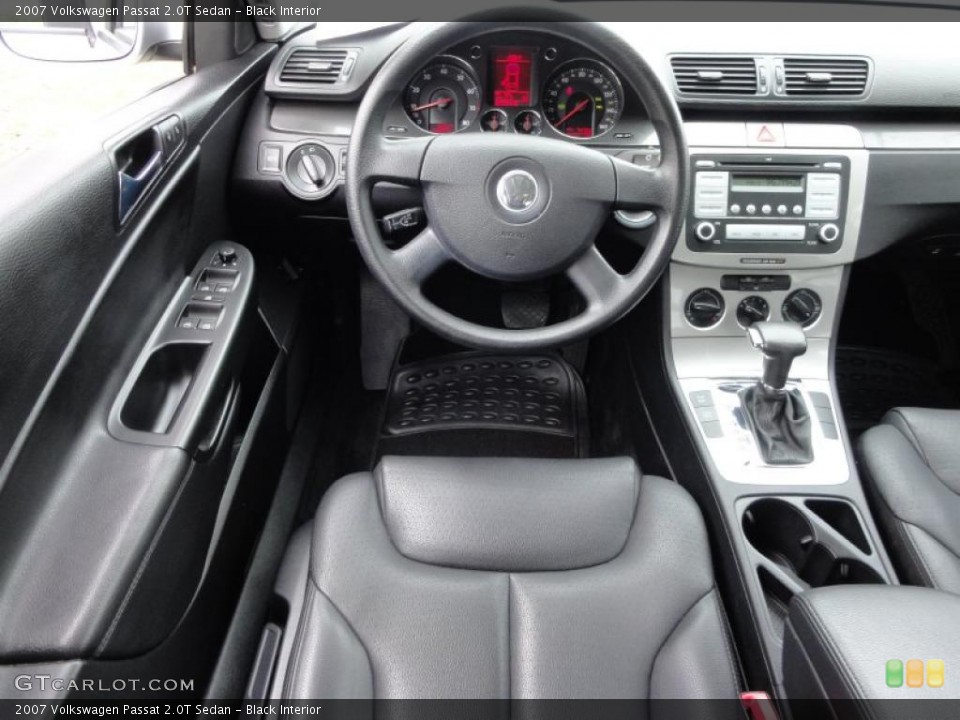 Black Interior Controls for the 2007 Volkswagen Passat 2.0T Sedan #47721863