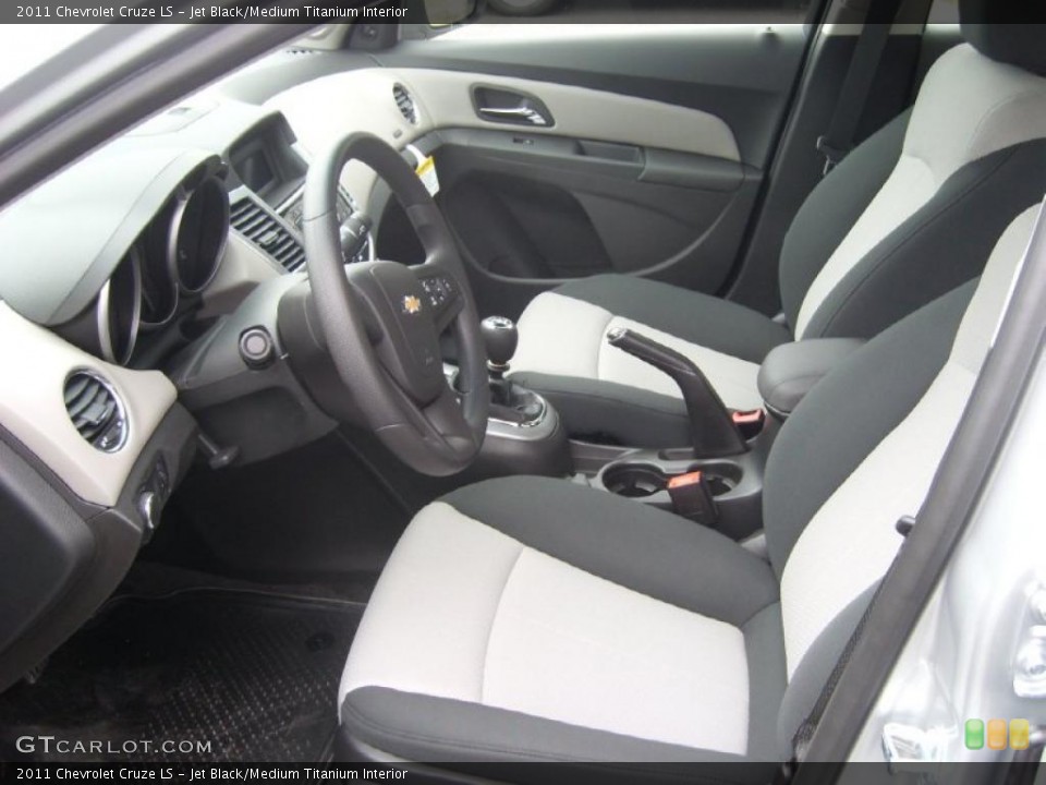 Jet Black/Medium Titanium Interior Photo for the 2011 Chevrolet Cruze LS #47722457