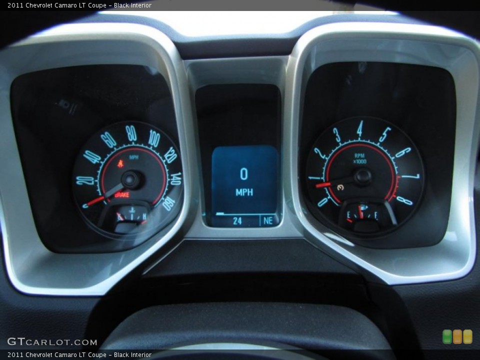 Black Interior Gauges for the 2011 Chevrolet Camaro LT Coupe #47723624