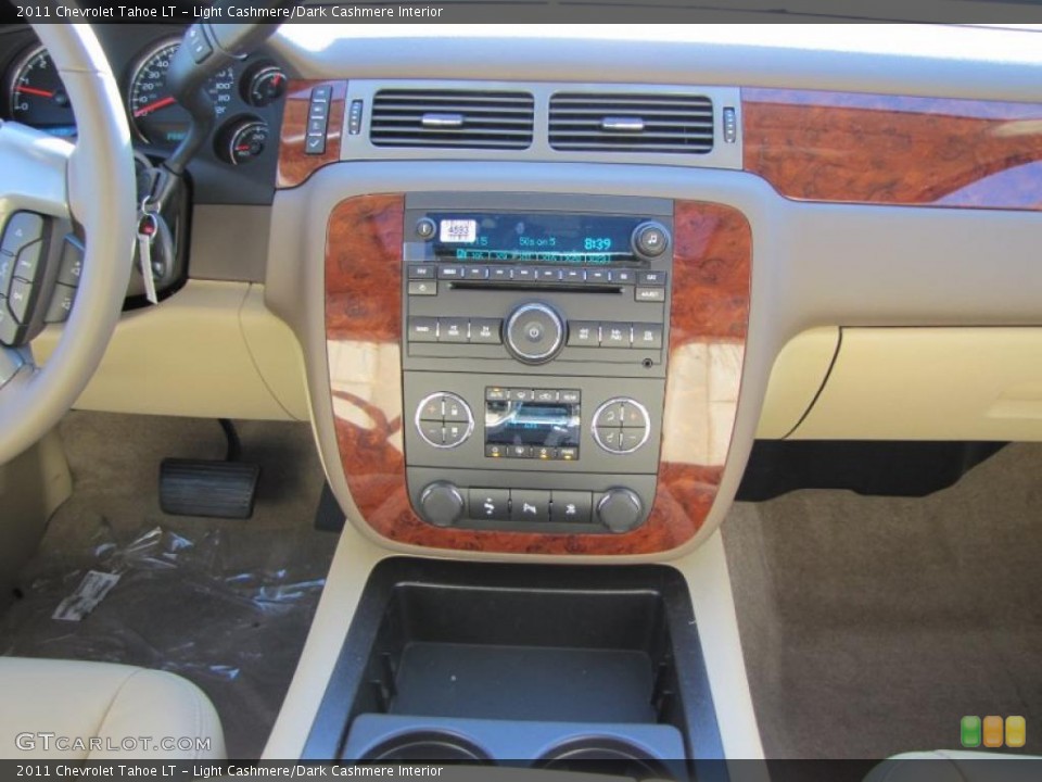 Light Cashmere/Dark Cashmere Interior Controls for the 2011 Chevrolet Tahoe LT #47724281