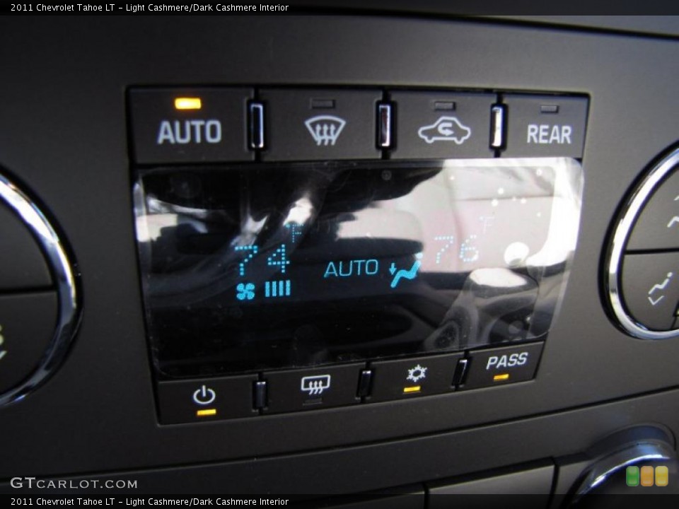 Light Cashmere/Dark Cashmere Interior Controls for the 2011 Chevrolet Tahoe LT #47724353
