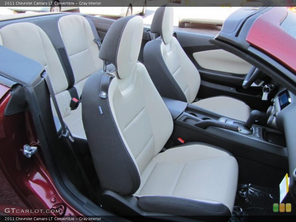 Gray Interior Photo for the 2011 Chevrolet Camaro LT Convertible #47724632