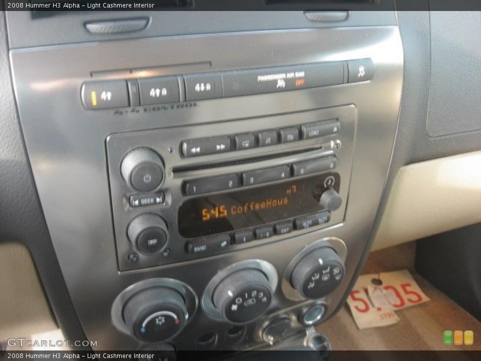 Light Cashmere Interior Controls for the 2008 Hummer H3 Alpha #47725049