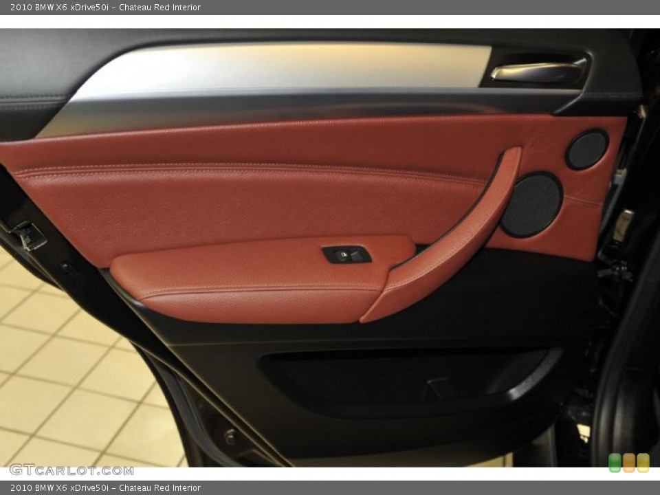 Chateau Red Interior Door Panel for the 2010 BMW X6 xDrive50i #47725742