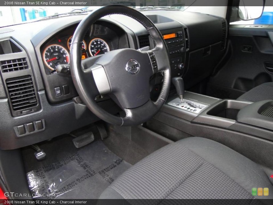 Charcoal Interior Photo for the 2008 Nissan Titan SE King Cab #47727371