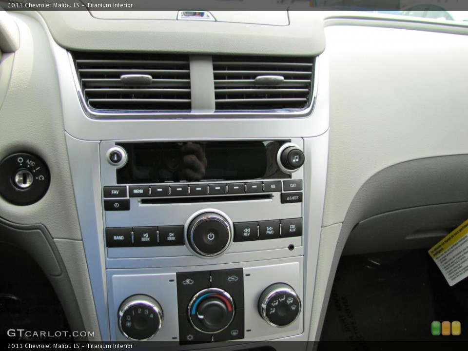 Titanium Interior Controls for the 2011 Chevrolet Malibu LS #47728701
