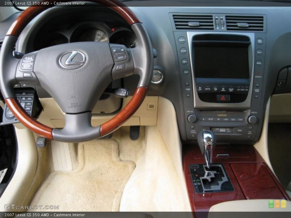 Cashmere Interior Dashboard for the 2007 Lexus GS 350 AWD #47731594