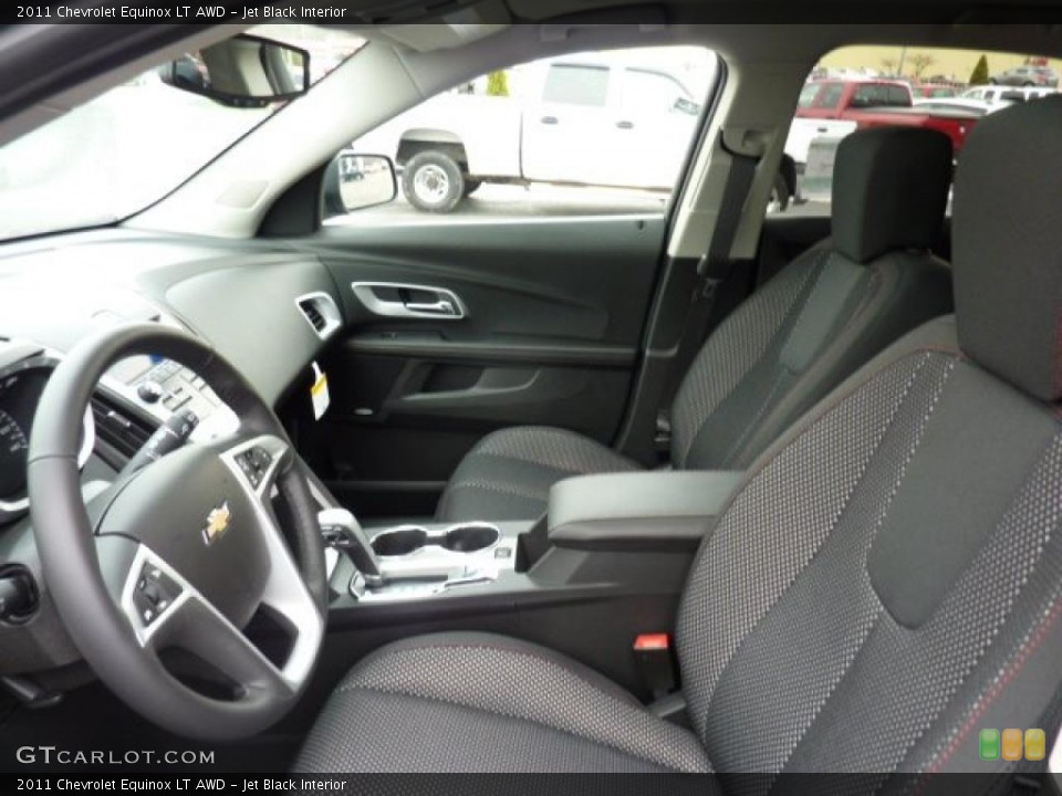 Jet Black Interior Photo for the 2011 Chevrolet Equinox LT AWD #47733358