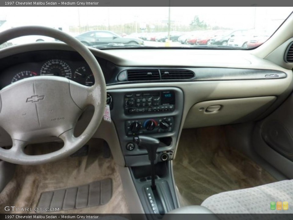 Medium Grey Interior Dashboard for the 1997 Chevrolet Malibu Sedan #47733958