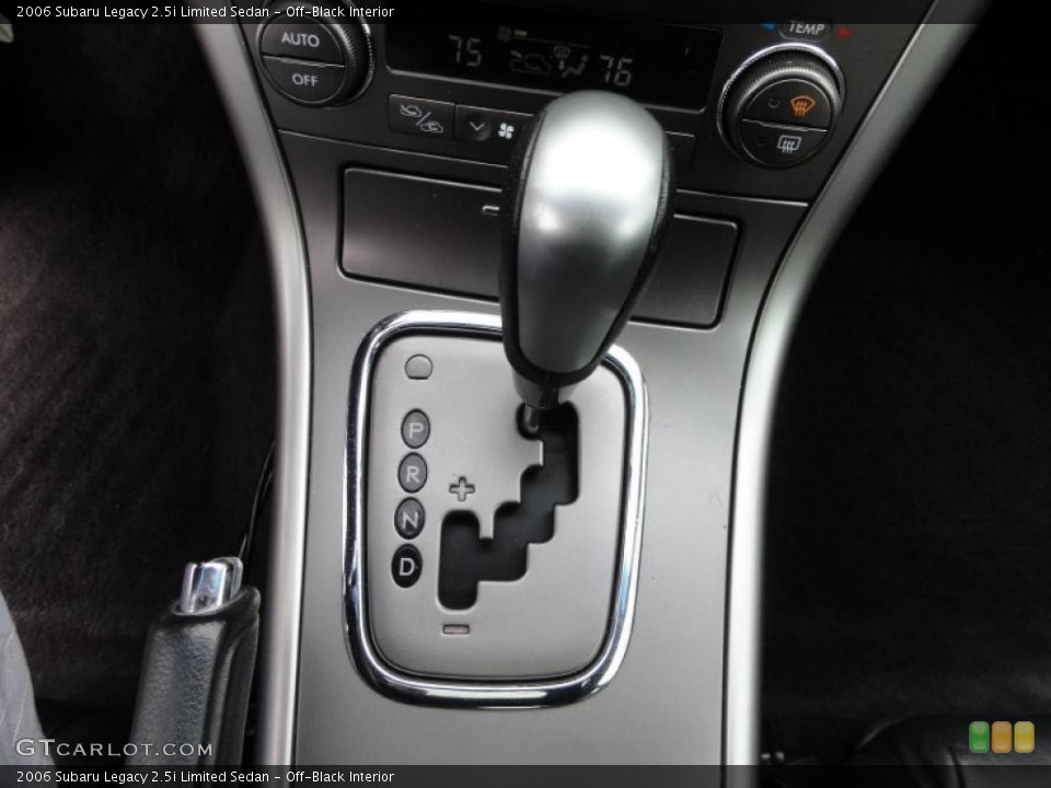 Off-Black Interior Transmission for the 2006 Subaru Legacy 2.5i Limited Sedan #47734261