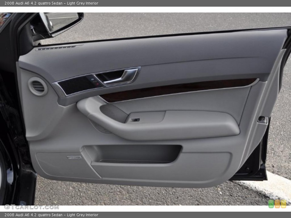 Light Grey Interior Door Panel for the 2008 Audi A6 4.2 quattro Sedan #47734735