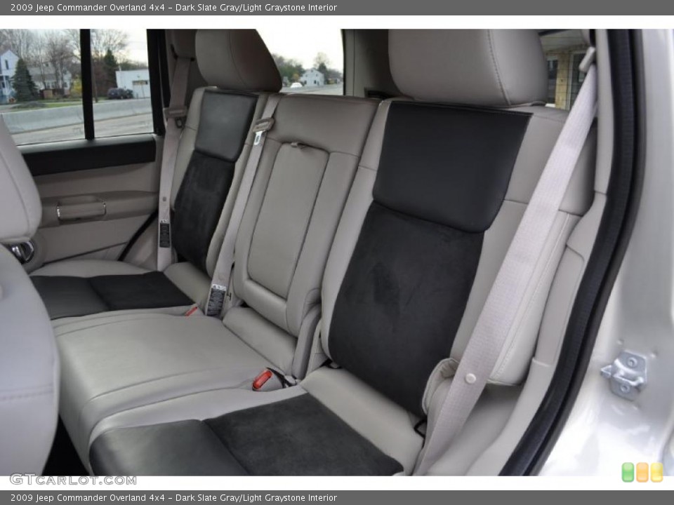 Dark Slate Gray/Light Graystone Interior Photo for the 2009 Jeep Commander Overland 4x4 #47735845