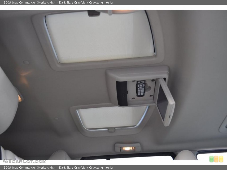 Dark Slate Gray/Light Graystone Interior Sunroof for the 2009 Jeep Commander Overland 4x4 #47736061
