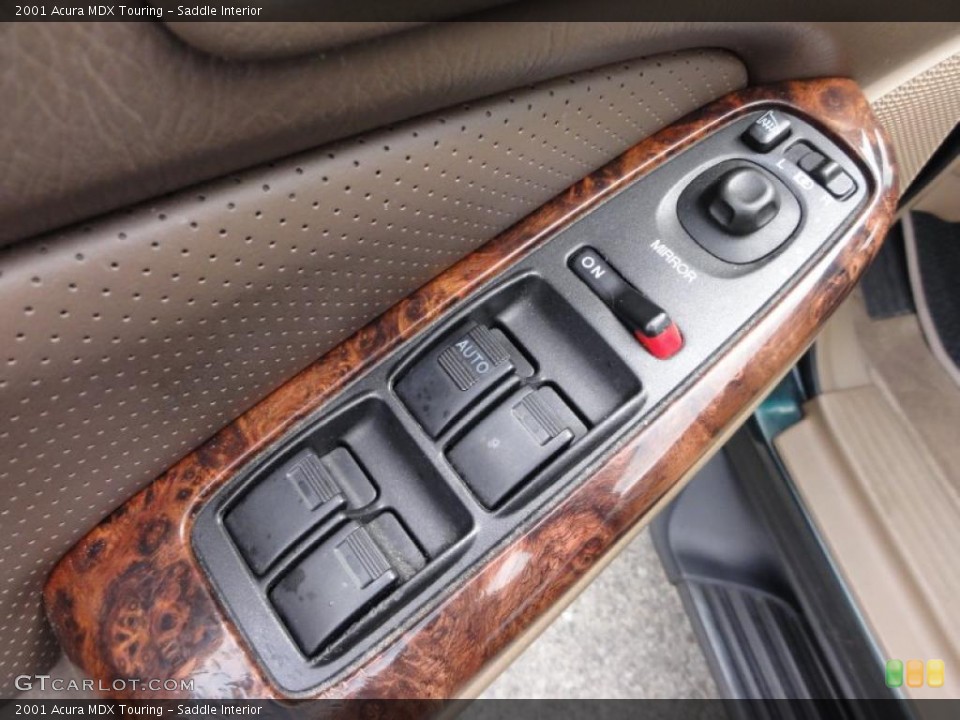Saddle Interior Controls for the 2001 Acura MDX Touring #47736346