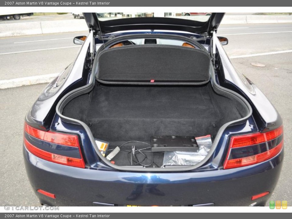 Kestrel Tan Interior Trunk for the 2007 Aston Martin V8 Vantage Coupe #47736409