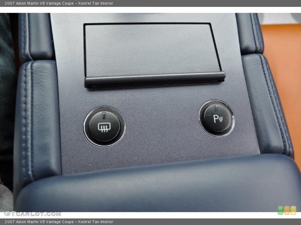 Kestrel Tan Interior Controls for the 2007 Aston Martin V8 Vantage Coupe #47736553