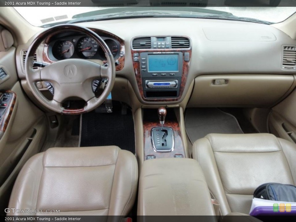Saddle Interior Dashboard for the 2001 Acura MDX Touring #47736556