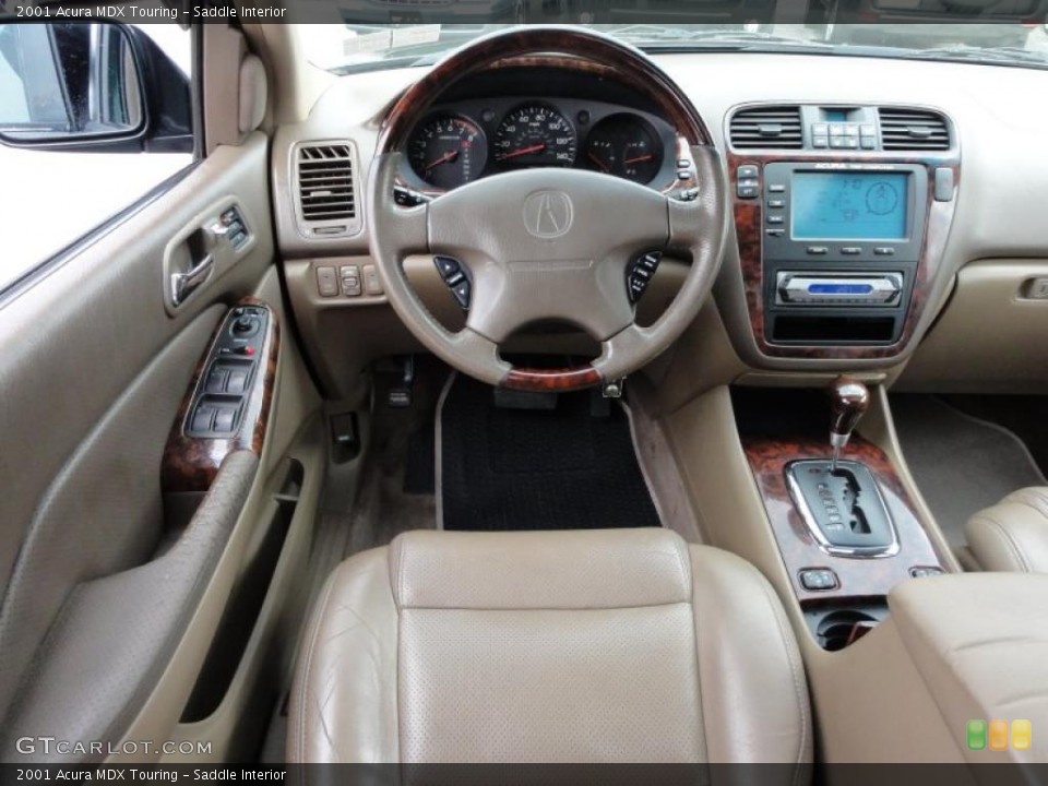 Saddle Interior Dashboard for the 2001 Acura MDX Touring #47736574