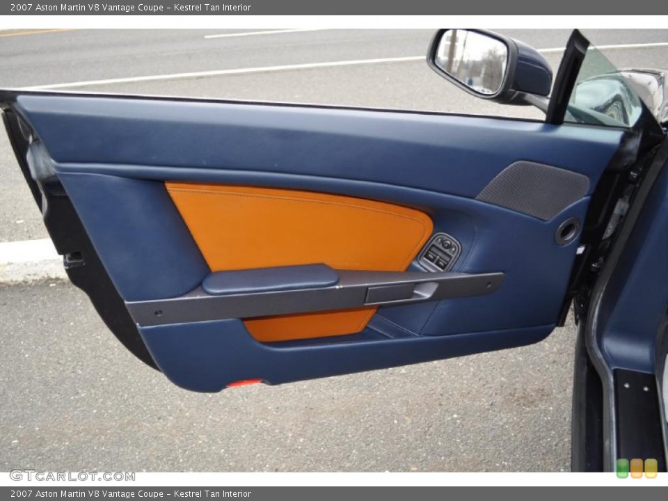 Kestrel Tan Interior Door Panel for the 2007 Aston Martin V8 Vantage Coupe #47736655