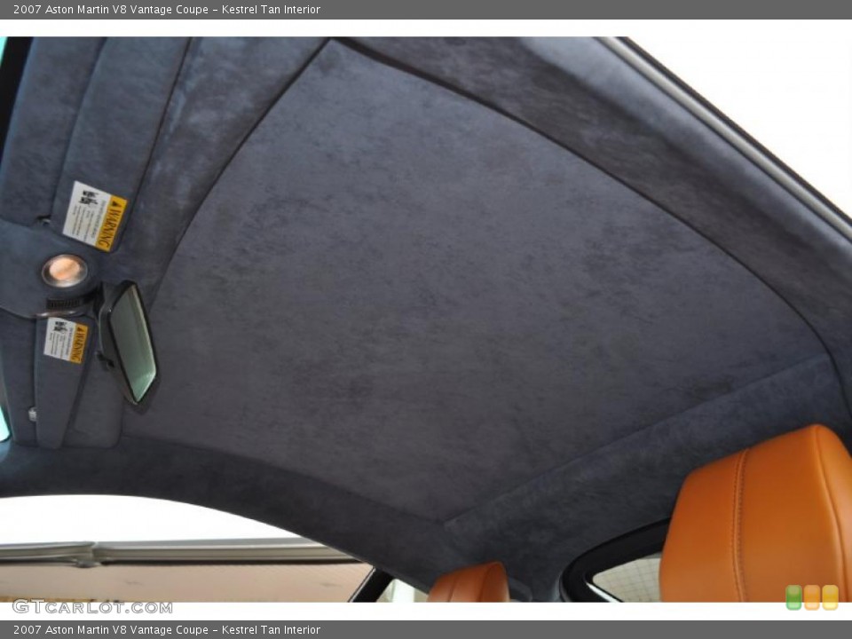 Kestrel Tan Interior Photo for the 2007 Aston Martin V8 Vantage Coupe #47736730