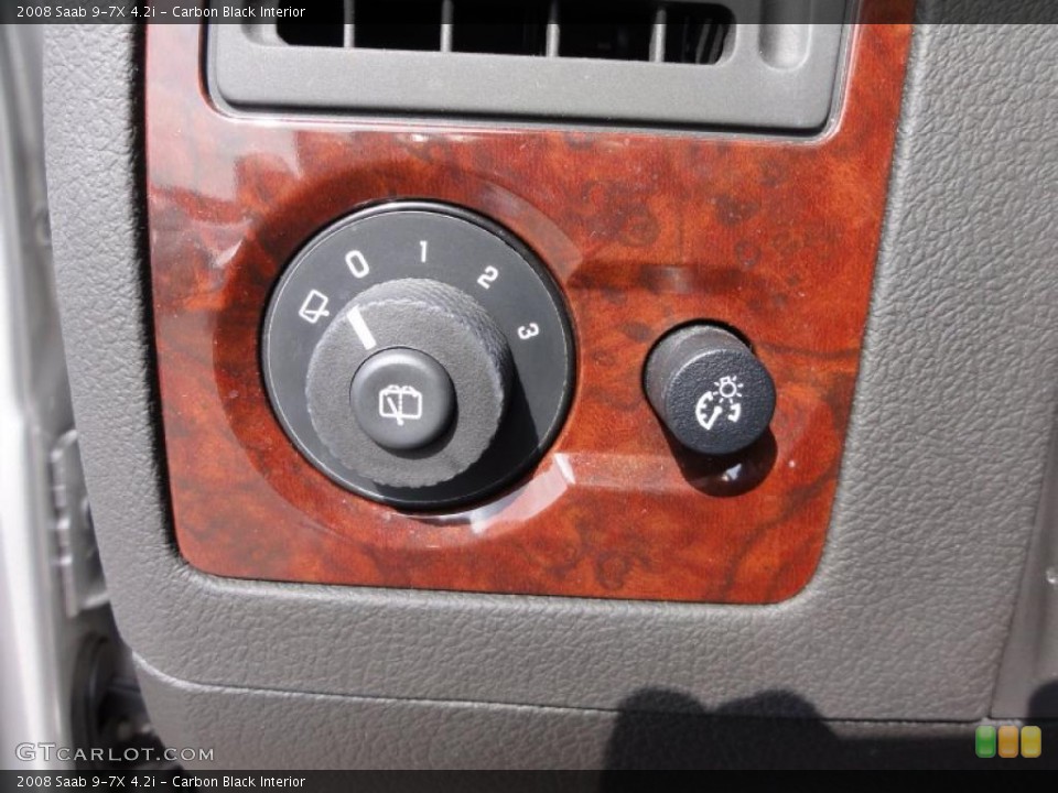 Carbon Black Interior Controls for the 2008 Saab 9-7X 4.2i #47738257
