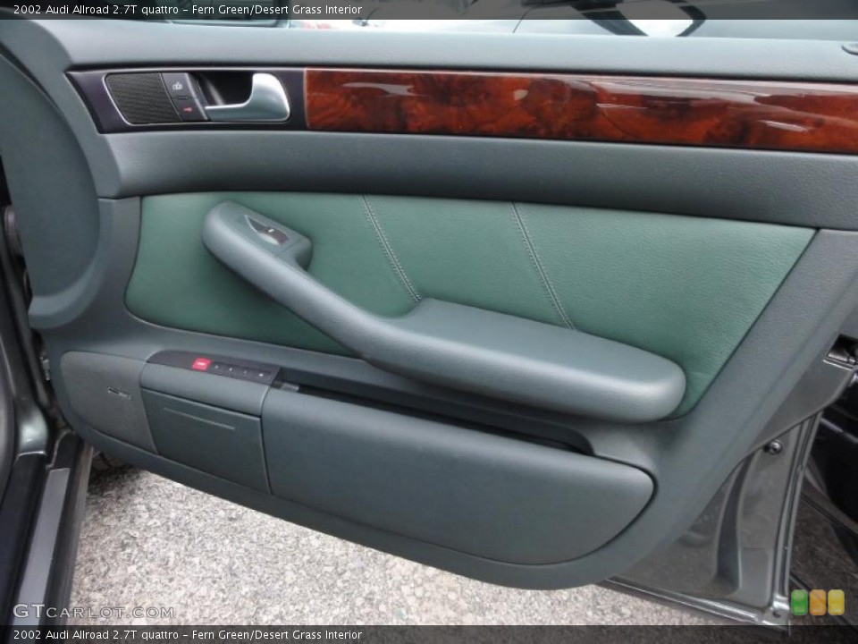Fern Green/Desert Grass Interior Door Panel for the 2002 Audi Allroad 2.7T quattro #47738581
