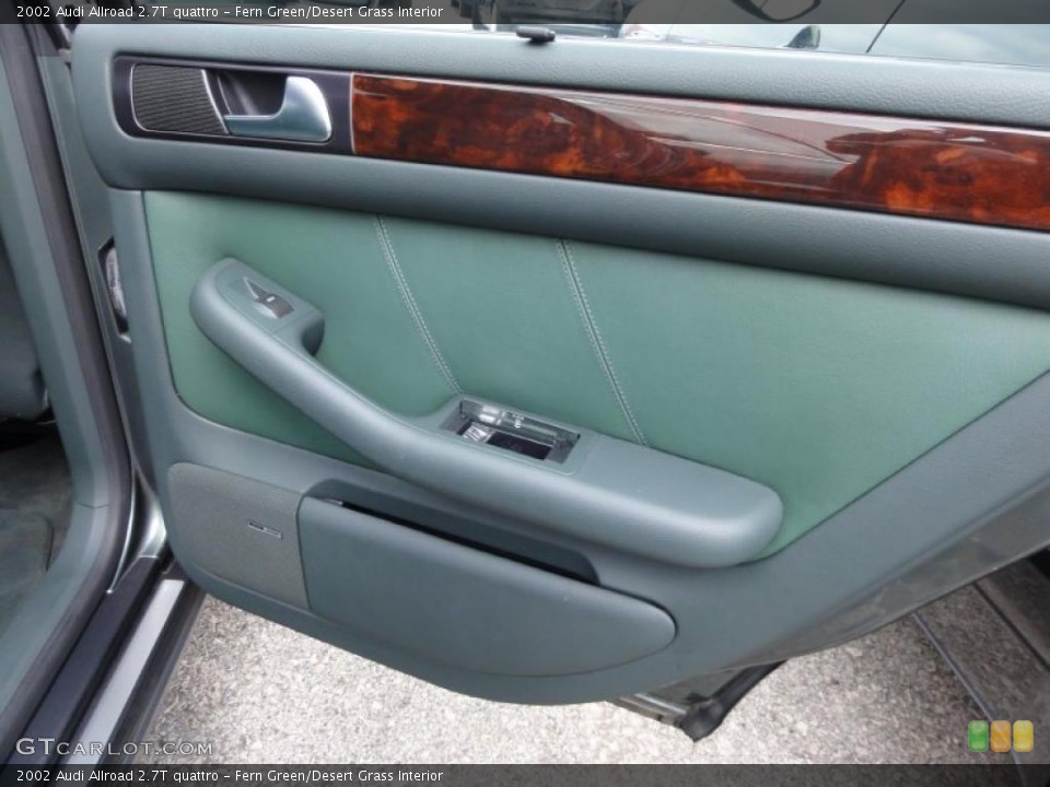 Fern Green/Desert Grass Interior Door Panel for the 2002 Audi Allroad 2.7T quattro #47738599