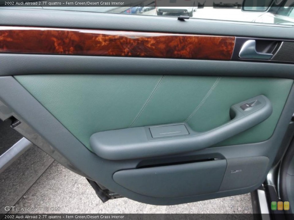 Fern Green/Desert Grass Interior Door Panel for the 2002 Audi Allroad 2.7T quattro #47738659