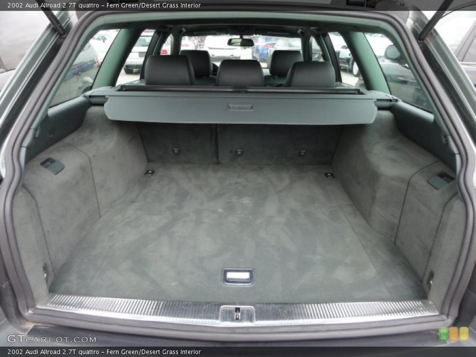 Fern Green/Desert Grass Interior Trunk for the 2002 Audi Allroad 2.7T quattro #47738695