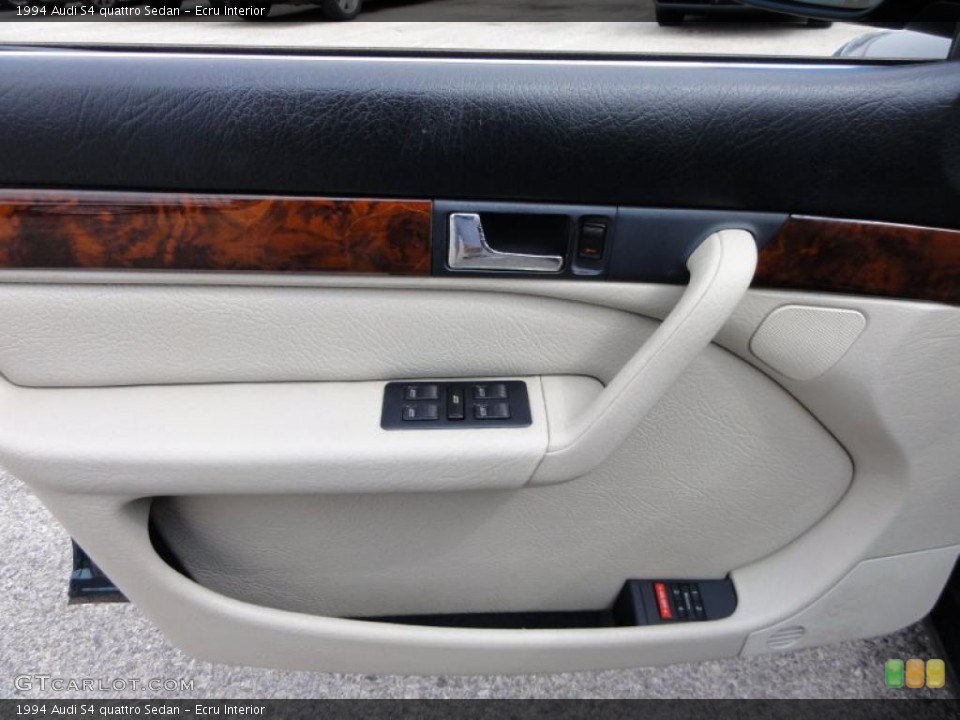 Ecru Interior Door Panel for the 1994 Audi S4 quattro Sedan #47739226
