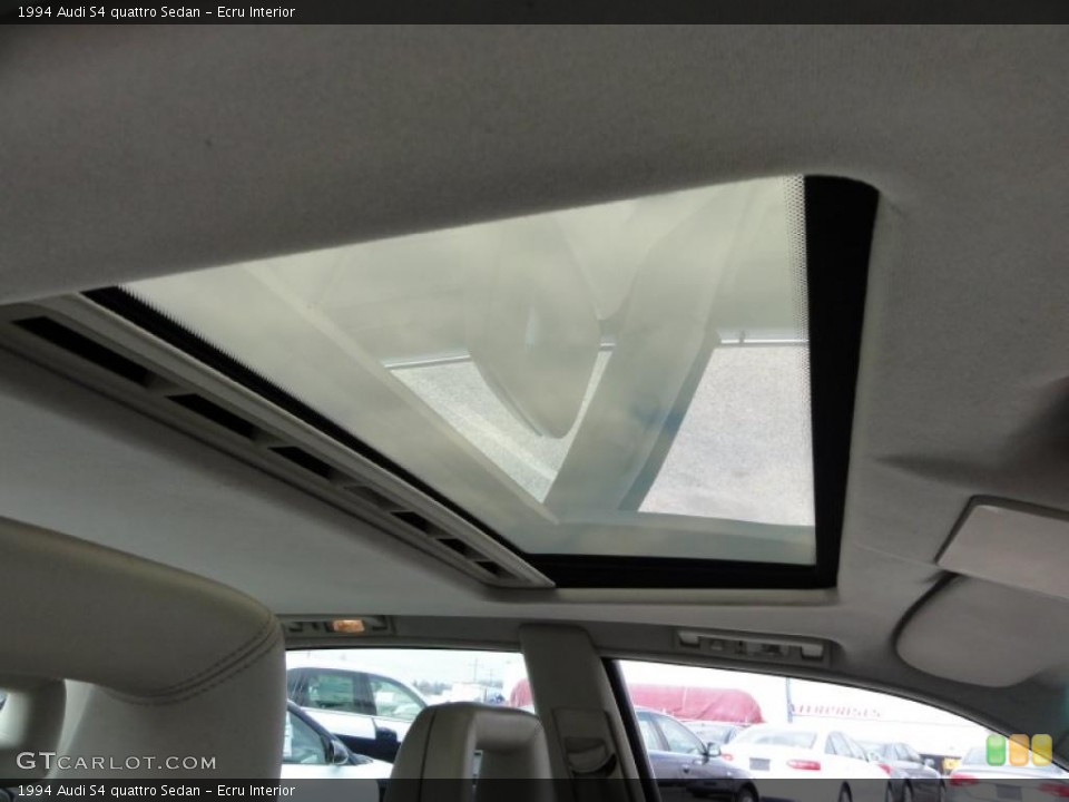 Ecru Interior Sunroof for the 1994 Audi S4 quattro Sedan #47739319