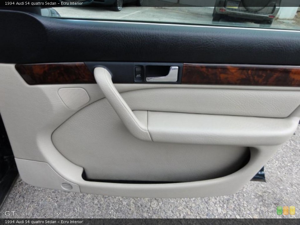 Ecru Interior Door Panel for the 1994 Audi S4 quattro Sedan #47739343